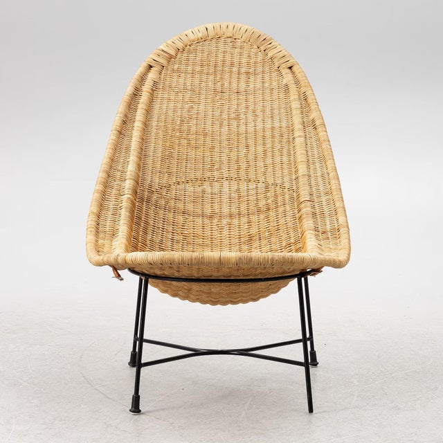 Kerstin Hörlin-Holmquist Easy Chair model "Stora Kraal" made in Sweden around 1950. The "Stora Kraal" easy chair was...