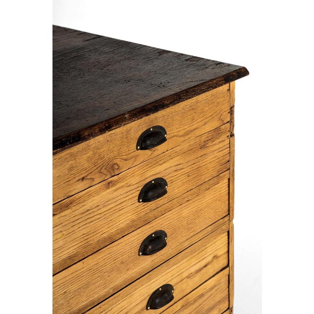 Large Plan Chest in Pine For Sale - Image 11 of 16