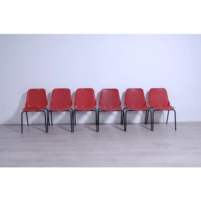 Chairs from MIM, Rome, 1960s, Set of 6 For Sale - Image 16 of 16
