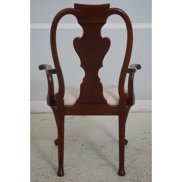 Baker Furniture Company Set of 8 Baker Historic Charleston Mahogany Dining Room Chairs For Sale - Image 4 of 18
