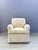 Cream Velvet Armchair by Dessin Fournir, 2010s For Sale - Image 3 of 14