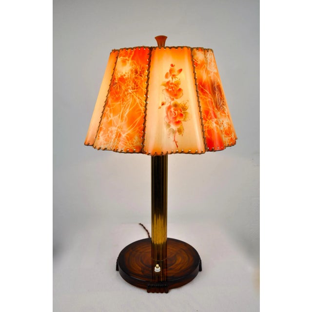 The lampshade is slightly damaged in some places see photos. Up to 250V (Europe/UK Standard).The wiring of this item may...