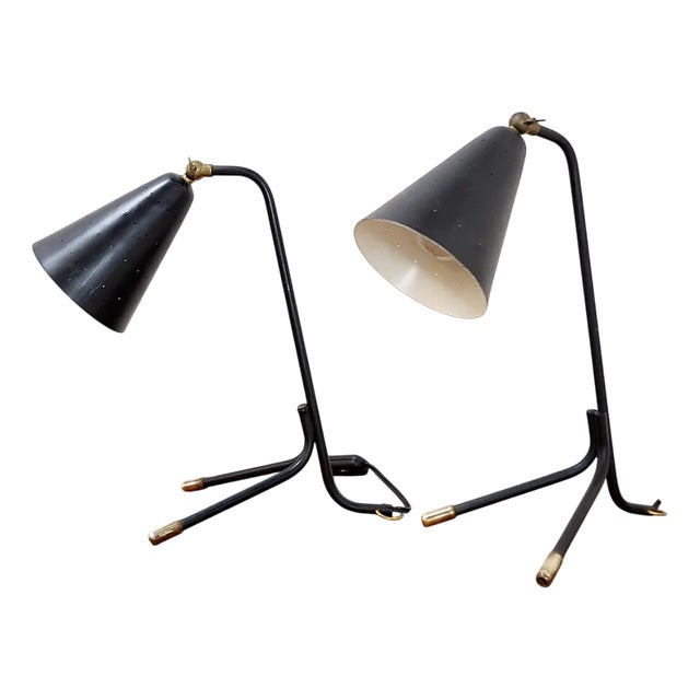 Lamps by Svend Aage Holm Sørensen for Holm Sørensen & Co., 1950s, Set of 2 For Sale
