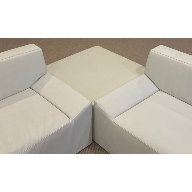 This is an incredibly rare, discontinued 3-piece modular sectional configuration of the iconic Couchoid collection by Blu...