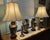 Mid-Century Modern Vintage 6-Piece Japanese Satsuma Style Room Collection - Lamps, Vases & Candlesticks For Sale - Image 3 of 18