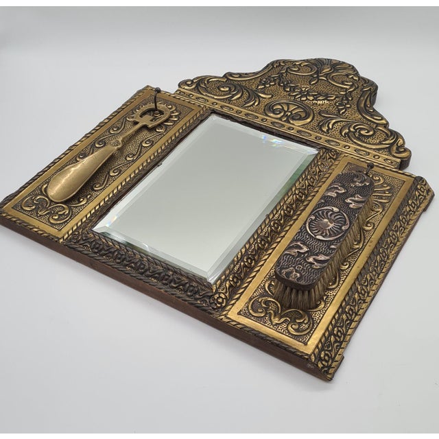 19th Century French Napoleon III Wall Mirror For Sale - Image 12 of 15