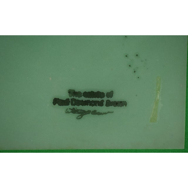 Paul Brown Polo Pencil on Acetate Drawing 2 For Sale - Image 4 of 4