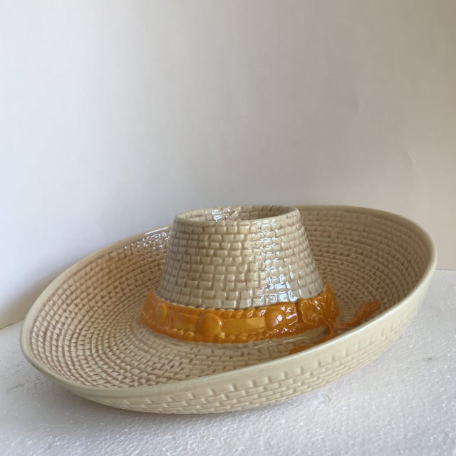 Vintage Sombrero Chips & Salsa Tray Chairish