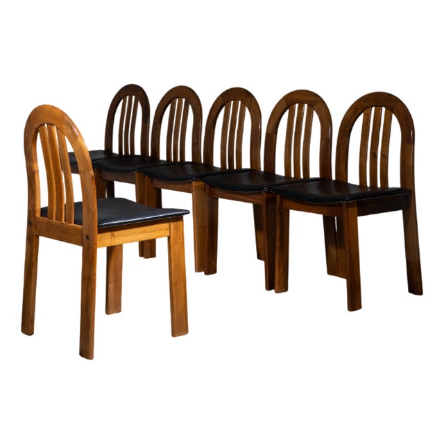 Sistemi Domenica Series Superstudio Dining Chairs from Poltronova, 1960s, Set of 6 For Sale