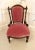 19th Century Victorian Carved Walnut Lady's Chair For Sale - Image 3 of 8