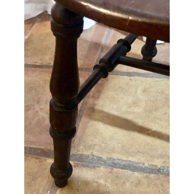 Wood 1920s Windsor Comb Back Arm Chair, in the Style of Stickley For Sale - Image 7 of 12