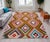 Contemporary Vintage Turkish Rug Kilim, Handwoven Primitive Tribal Statement, Bohemian Area Rug - 6′4″ X 9′4″ For Sale - Image 3 of 15