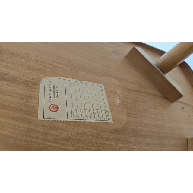 Brown Vintage Coffee Table by Jiri Jiroutek for Interior Praha, 1960s For Sale - Image 8 of 10