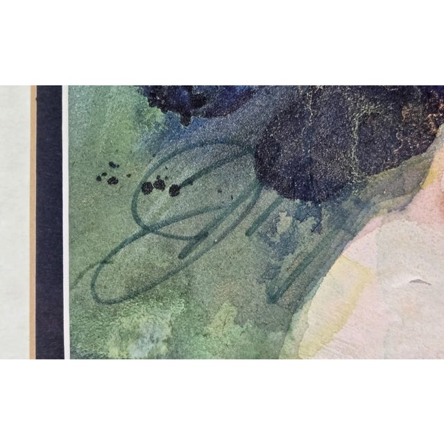 Julie Manfredi Original Floral Still Life Acrylic Painting, Framed For Sale - Image 4 of 13