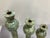 Set of 3 Large Unique Tessellated Bone Candle Holders Candlesticks For Sale - Image 4 of 4