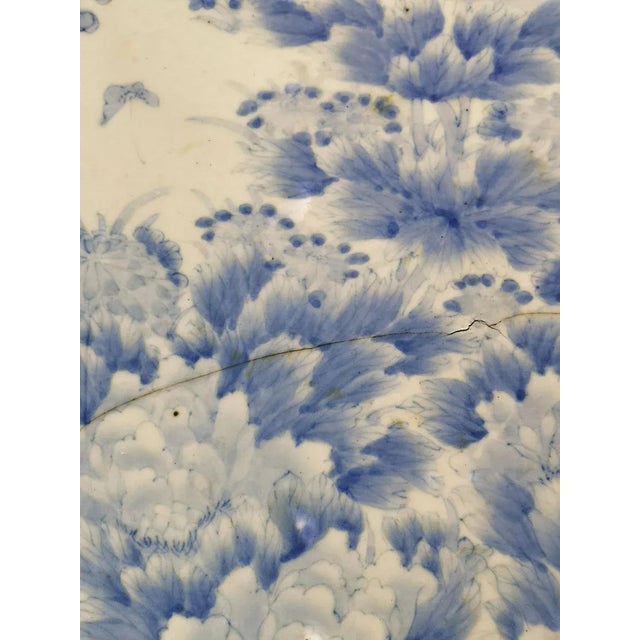 Antique Japanese Arita Porcelain Plate For Sale - Image 5 of 13