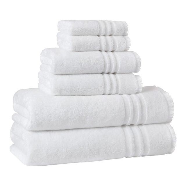 Mercer Bath Towel, White For Sale