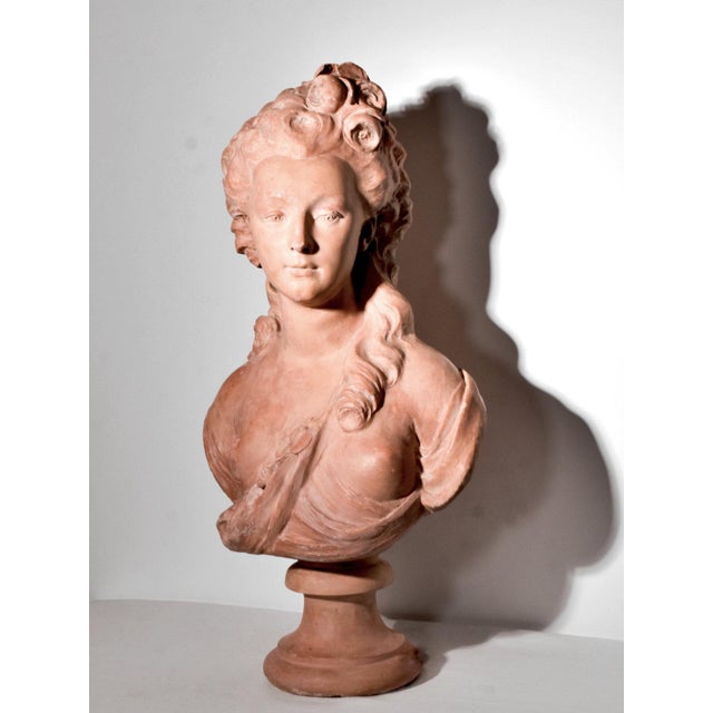 After Jean-Jacques Caffieri, Figurative Composition, Early 20th Century, Plaster For Sale - Image 3 of 13