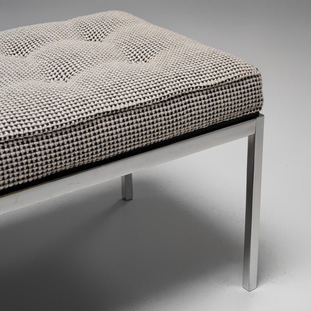 1960s Model 2530-3 2-Seater Bench by Florence Knoll for Knoll, 1960s For Sale - Image 5 of 7