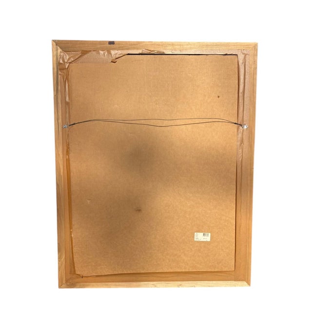 Ecru Large “Young at Heart” Framed Wall Art Print by Susan B. Parker For Sale - Image 8 of 9