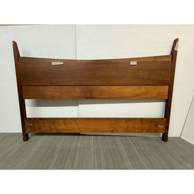 Queen Size West Michigan Furniture MCM Headboard For Sale - Image 12 of 12