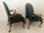 Pennsylvania House Elegant Cherry Wood and Exquisitely Upholstered Dearborn Pair of Chairs Mint Condition For Sale - Image 11 of 16