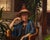 Impressionist Jim McVicker "The African Hat" Oil on Linen, 1992 For Sale - Image 3 of 10