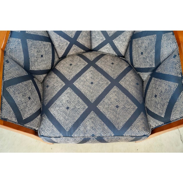 1960’s Art Deco Pierre Chareau Style Lounge Chairs - A Pair For Sale - Image 10 of 12