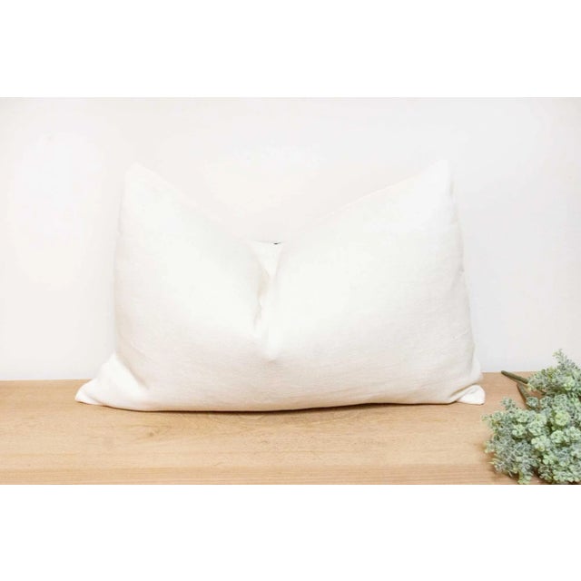 Bisan Antique Uzbek Suzani Linen Pillow For Sale In Los Angeles - Image 6 of 7