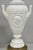 Antique Italian Neoclassical Greco Roman White Porcelain Urn Table Lamps - a Pair For Sale In Philadelphia - Image 6 of 12