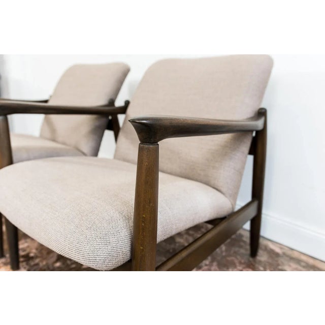 Set of GFM-64 Armchairs by Edmund Homa, 1960s For Sale - Image 11 of 12