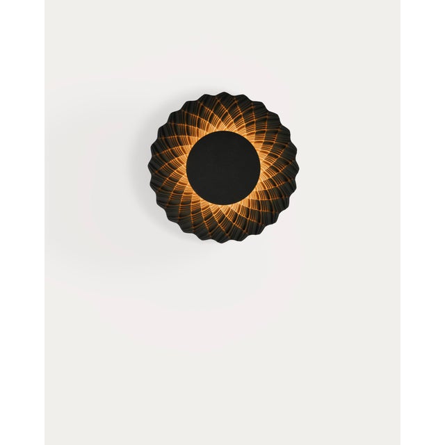Black Sun VXS.02 Wall Sconce by Rollo Studio For Sale - Image 8 of 8