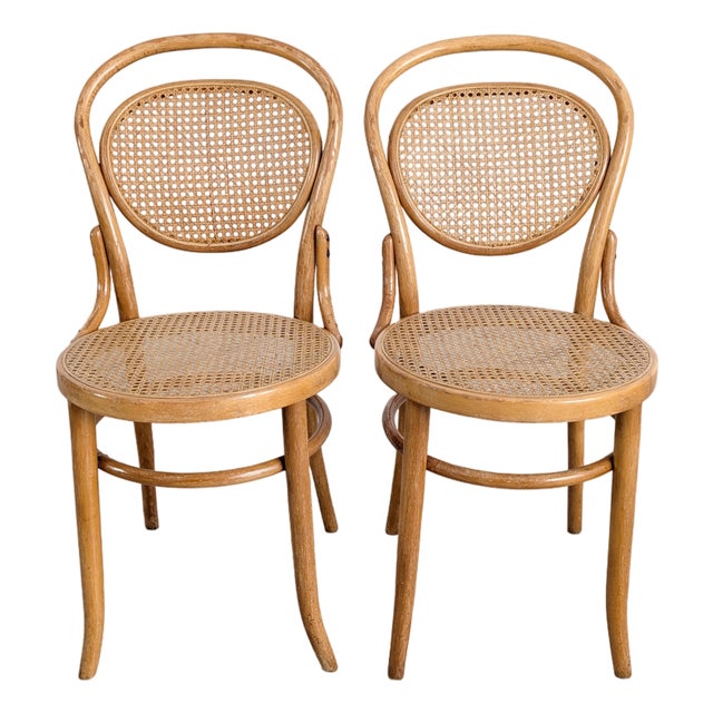 Mundus Bentwood Chairs from J & J Kohn & Mundus, Set of 2 For Sale