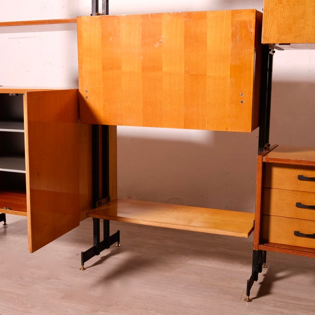 Vintage Freestanding Bookcase, Italy, 1960s For Sale - Image 18 of 18