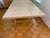 1950s Mid Century Modern Heywood-Wakefield Drop Leaf Table With 2 Leaves, 5 Chairs For Sale - Image 10 of 16