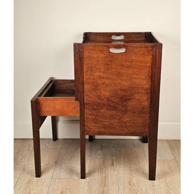 George III Period Mahogany Commode, Circa 1790 For Sale - Image 9 of 9