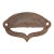 Antique 3.875 In. Cast Iron Drawer Bin Pull For Sale
