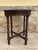 Brown 20th Century Jacobean Revival Bobbin Side Table in Oak For Sale - Image 8 of 8