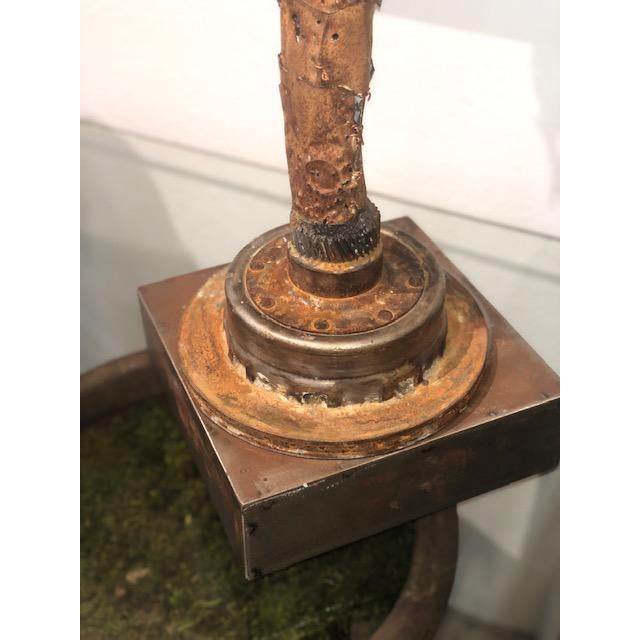 2020s The Majordomo Is a Bullet Ridden Metal Art Sculpture Created by Artist Mark Wade For Sale - Image 5 of 9