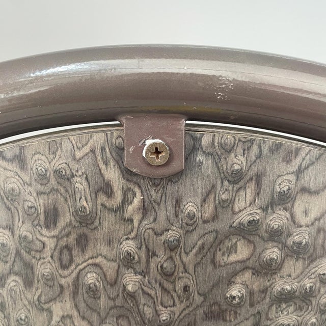 Black Italian Modern Formica Chair attributed to Martine Bedin for Memphis, 1980s For Sale - Image 8 of 18