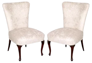 Set of Antique Art Nouveau Side Chairs, 1890s