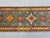 Blue and Burgundy Kazak Wool Runner Rug, Tribal Hallway Rug, 2'9" X 13'1" For Sale - Image 4 of 15