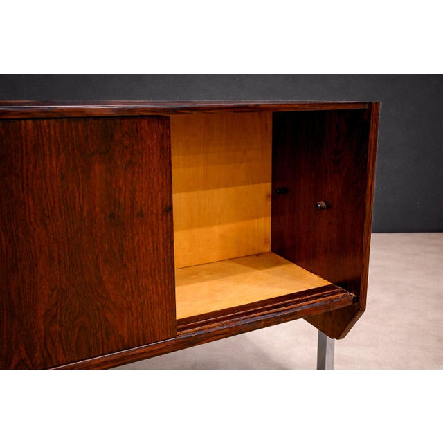 Bar in Hardwood, Metal, Novo Rumo, 1960s - Lot 130A For Sale - Image 12 of 15