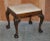 We are delighted to offer this sublime circa 1780 George II and later walnut stool with ornately carved legs and Claw &...