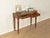 Antique Console Table with Fine Leather Writing Surface For Sale - Image 3 of 12