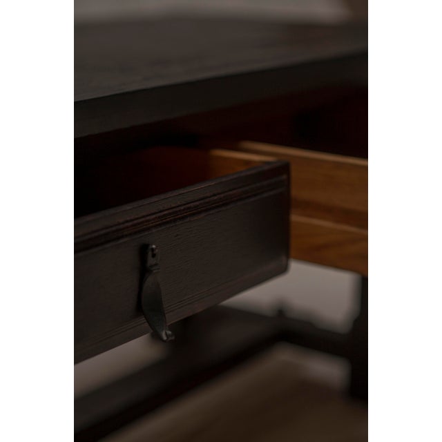 French Brutalist Side Table or Cabinet, 1960s For Sale - Image 12 of 13