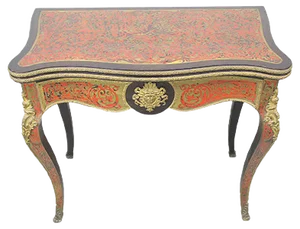 Marquetry Game Table