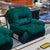 Italian Green Velvet Lounge Chairs,1970s, Set of 2 For Sale - Image 4 of 15