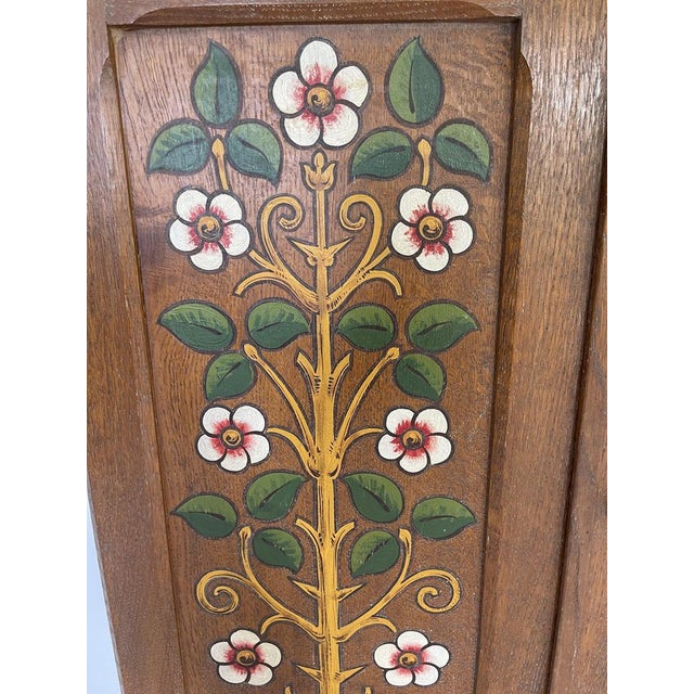 Large Religious Triptych Virgin Mary, 1800s For Sale - Image 6 of 15