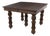 Antique Jacobean Revival Oak Draw-Leaf Dining Table With Baluster Legs For Sale